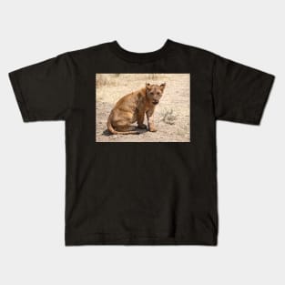 African Lion Cub After Feeding, Serengeti, Tanzania Kids T-Shirt